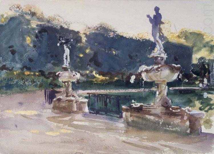 John Singer Sargent Boboli Gardens china oil painting image